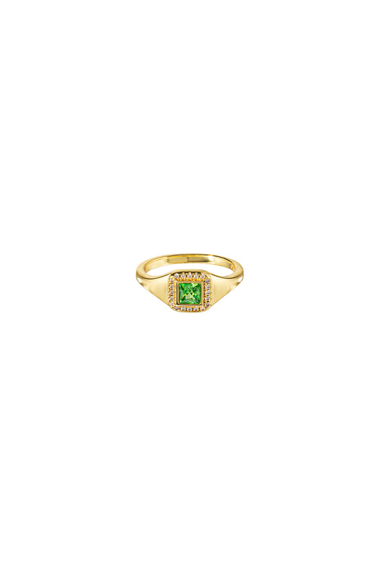 Guardian Pinky Ring 綠御尾戒