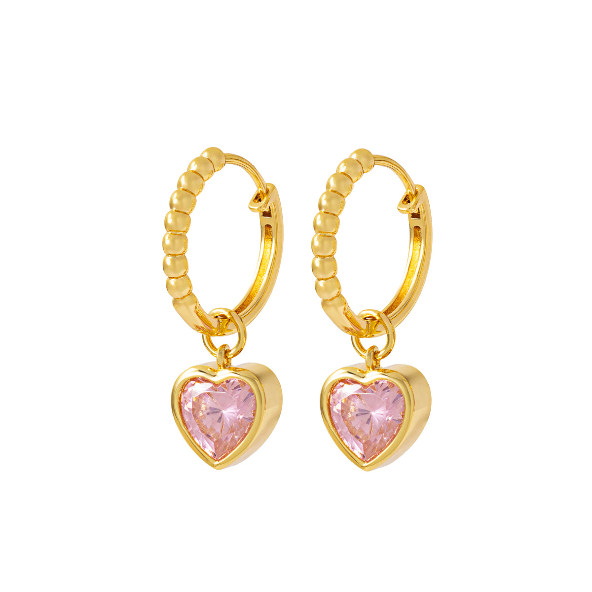 Sweetheart Charms 粉戀吊墜 (耳圈另售)