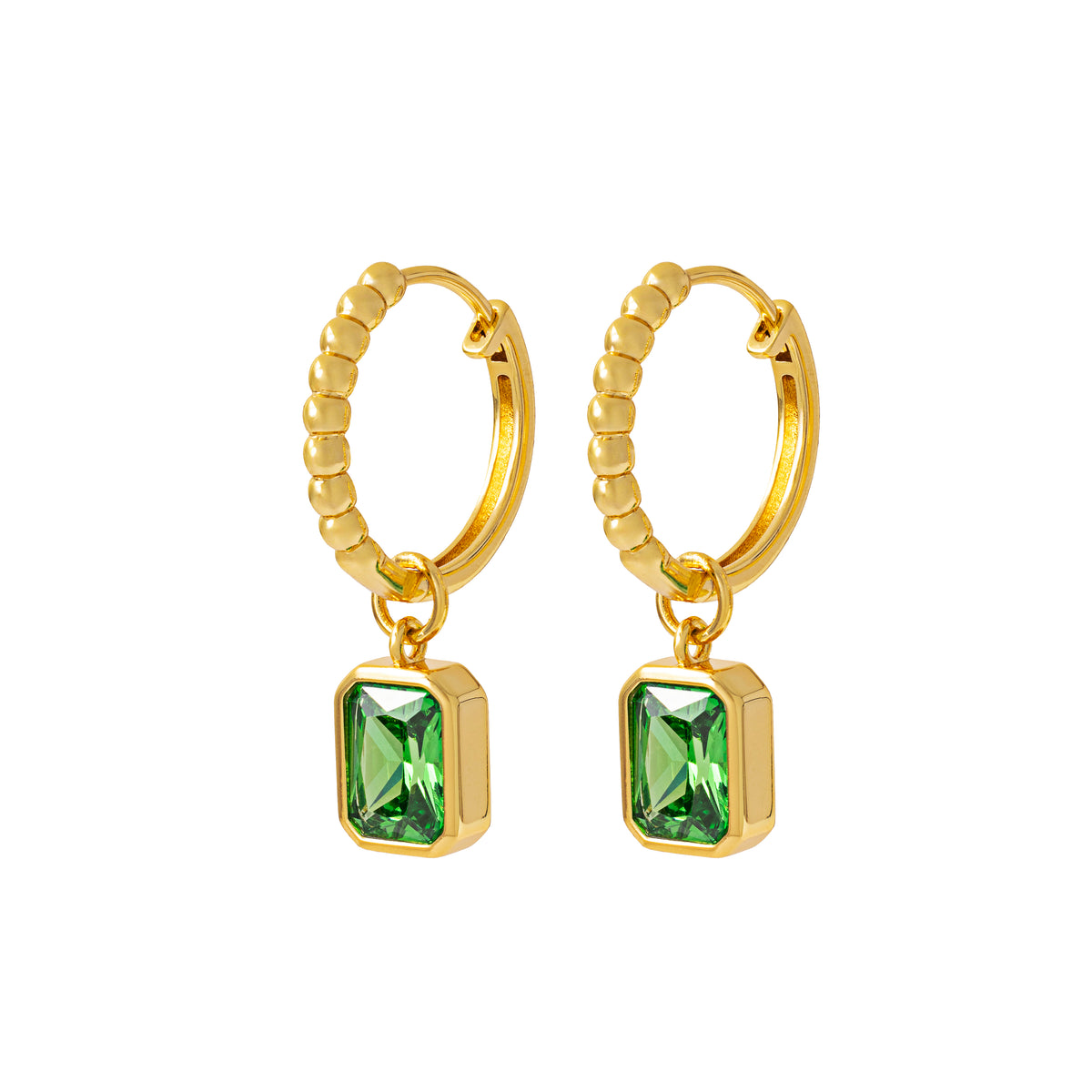 Emerald Charms 綠境吊墜 (耳圈另售)