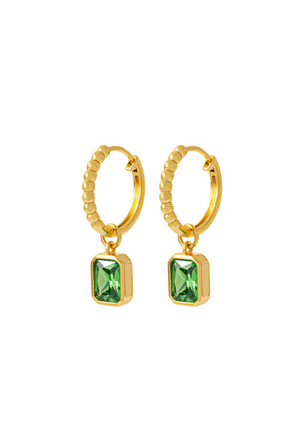 Emerald Charms 綠境吊墜 (耳圈另售)