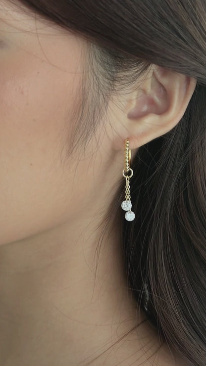 Dewdrop Charms 水滴吊墜 (耳圈另售)